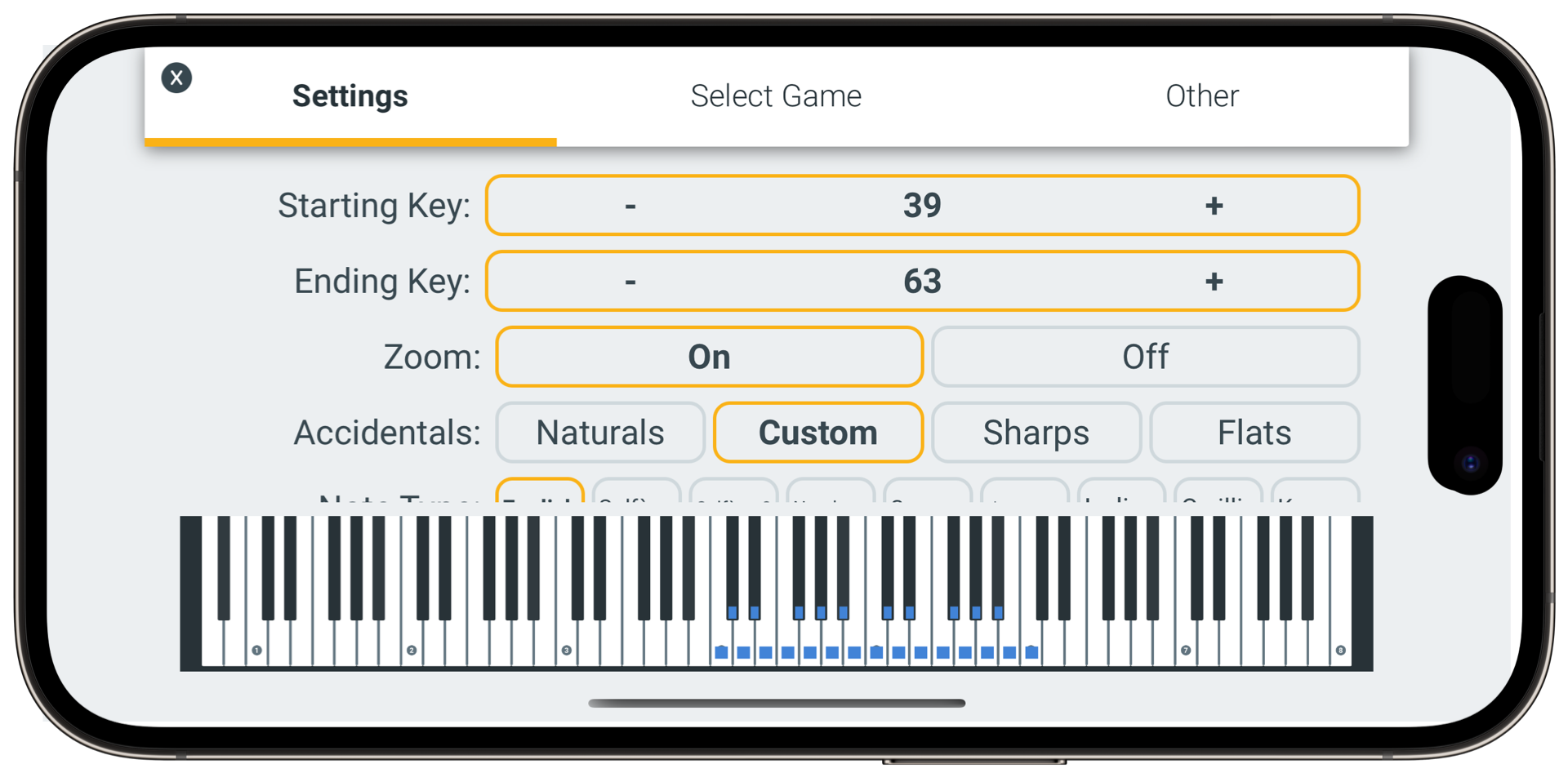 Pianolytics app preview