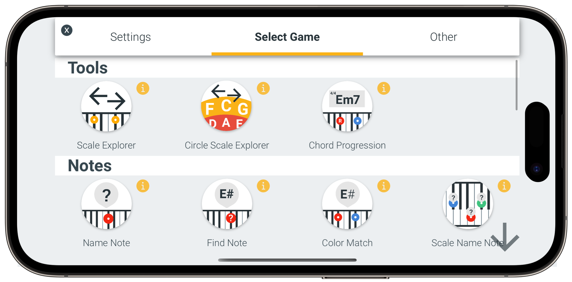 Multiple games feature